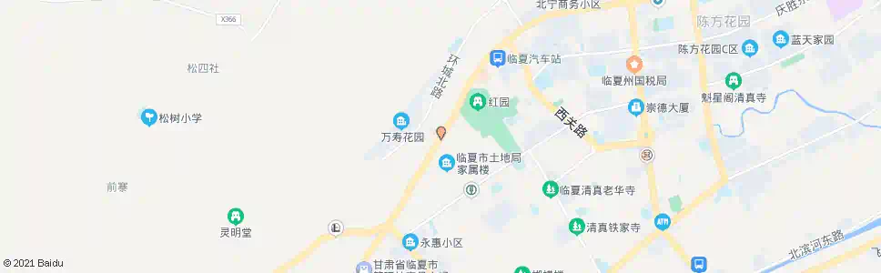 临夏中山医院_公交站地图_临夏公交_妙搜公交查询2025