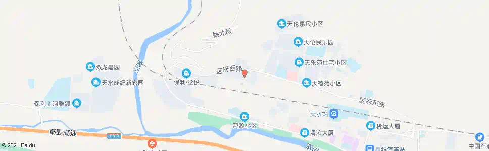 天水铁西园_公交站地图_天水公交_妙搜公交查询2025