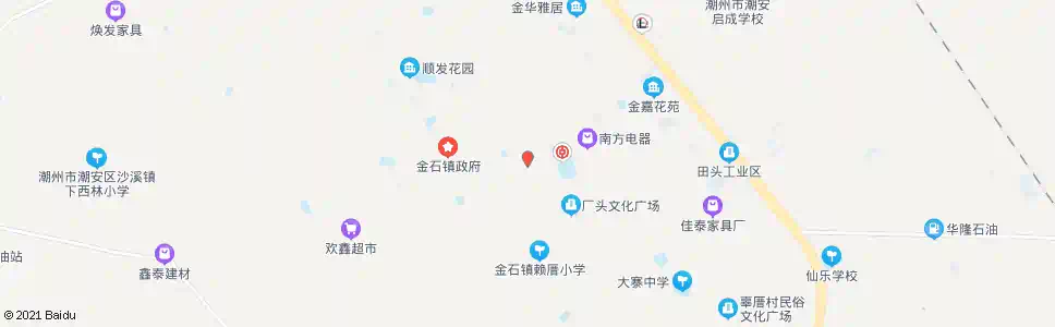 潮州金石大道_公交站地图_潮州公交_妙搜公交查询2025