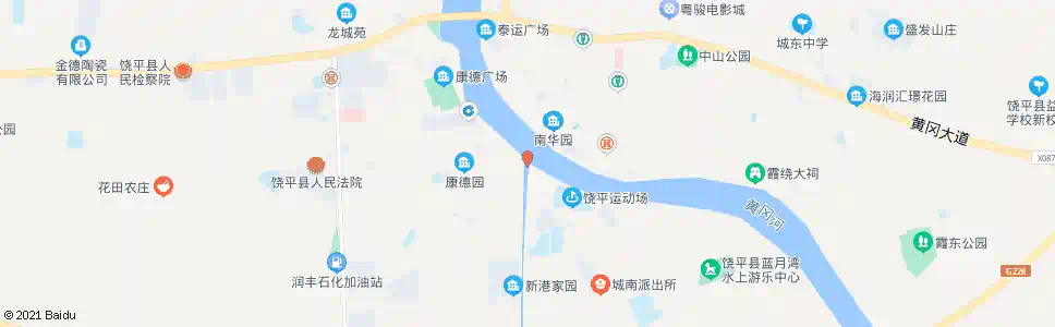 潮州运动场_公交站地图_潮州公交_妙搜公交查询2025