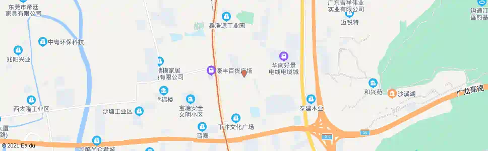 东莞宝隆商业街_公交站地图_东莞公交_妙搜公交查询2025
