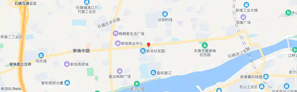 东莞亿方国际电子城_公交站地图_东莞公交_妙搜公交查询2025