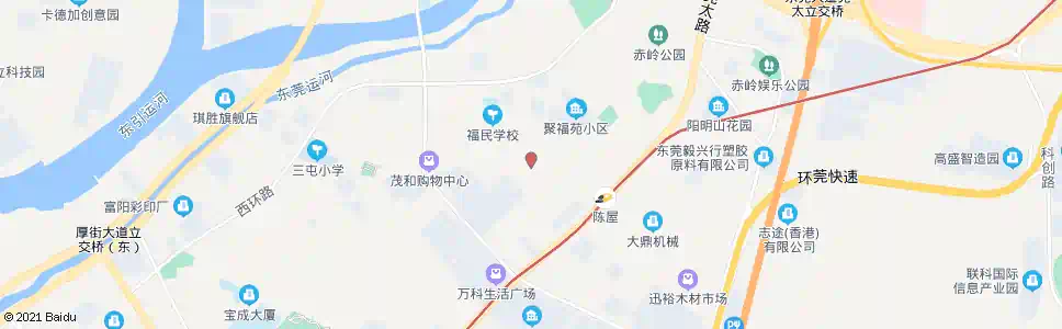 东莞大围新村_公交站地图_东莞公交_妙搜公交查询2025
