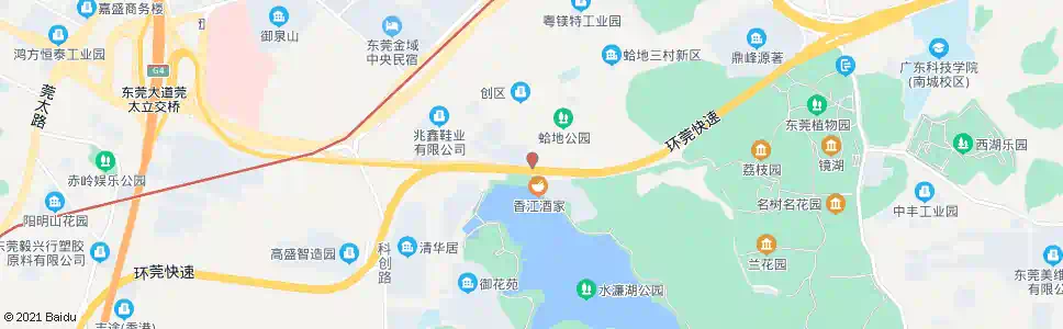 东莞蛤地首末站_公交站地图_东莞公交_妙搜公交查询2025