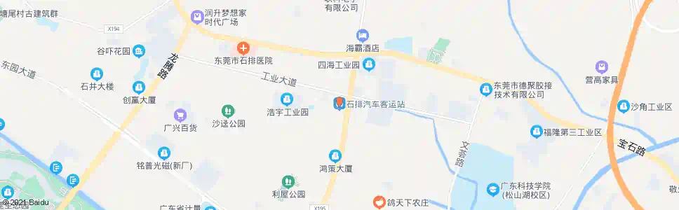 东莞石排汽车站_公交站地图_东莞公交_妙搜公交查询2025