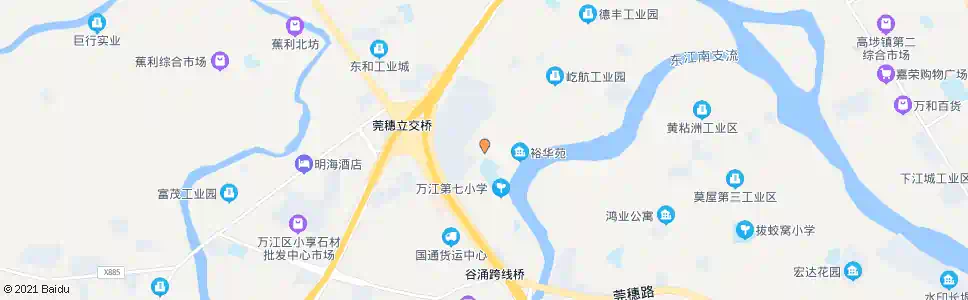 东莞滘联路口_公交站地图_东莞公交_妙搜公交查询2025