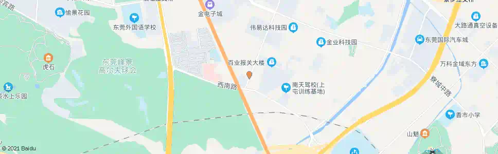 东莞海关生活区_公交站地图_东莞公交_妙搜公交查询2025