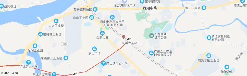 东莞同富_公交站地图_东莞公交_妙搜公交查询2025
