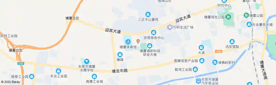 东莞广电厂_公交站地图_东莞公交_妙搜公交查询2025