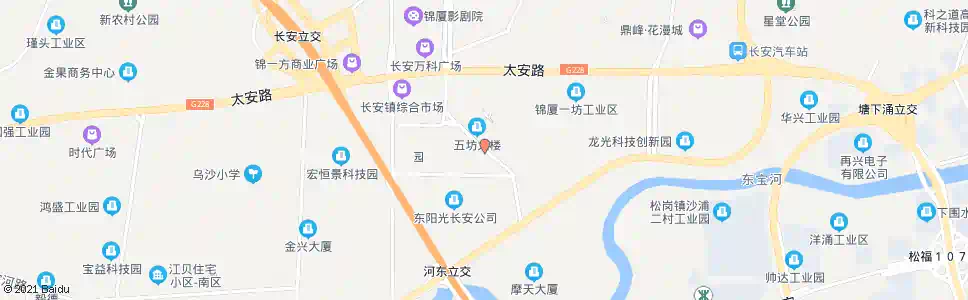 东莞锦厦税务协管站_公交站地图_东莞公交_妙搜公交查询2025