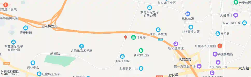 东莞新农村路口_公交站地图_东莞公交_妙搜公交查询2025
