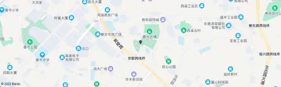 东莞商业城_公交站地图_东莞公交_妙搜公交查询2025
