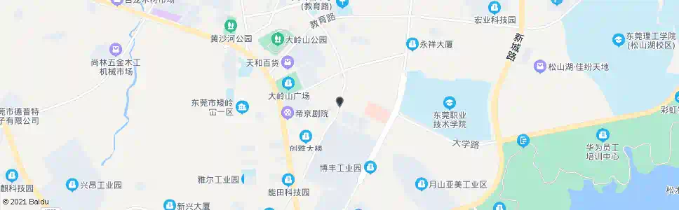 东莞振华路南_公交站地图_东莞公交_妙搜公交查询2025