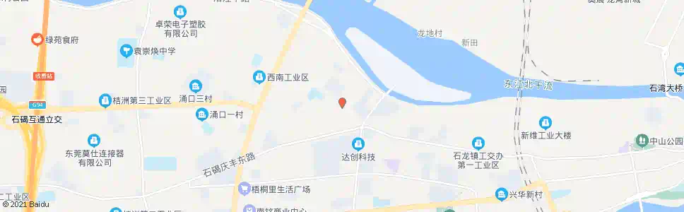 东莞西南路_公交站地图_东莞公交_妙搜公交查询2025