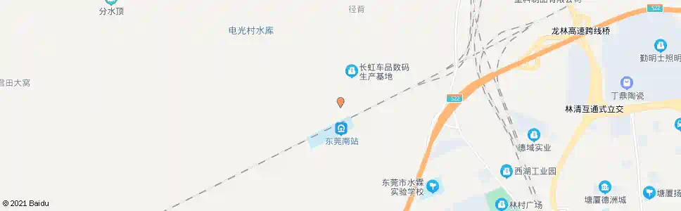 东莞东方红村_公交站地图_东莞公交_妙搜公交查询2025