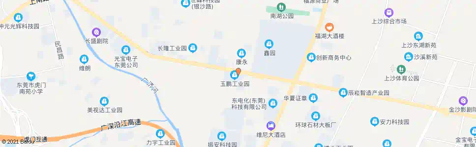 东莞怡科厂_公交站地图_东莞公交_妙搜公交查询2025