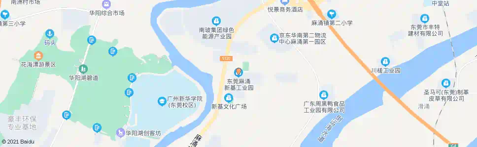 东莞麻涌新基_公交站地图_东莞公交_妙搜公交查询2025