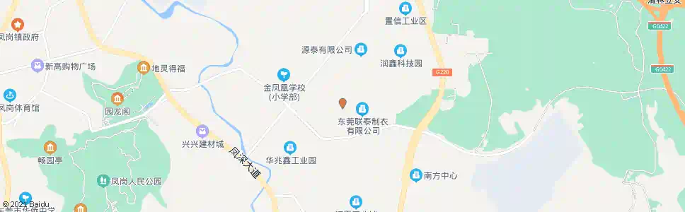 东莞金凤凰工业区卫生站_公交站地图_东莞公交_妙搜公交查询2025