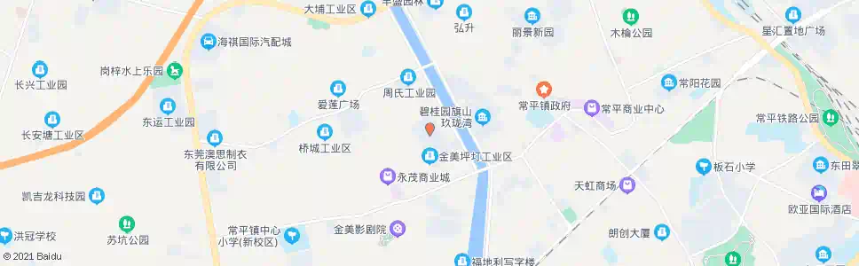 东莞蓝月湾_公交站地图_东莞公交_妙搜公交查询2025