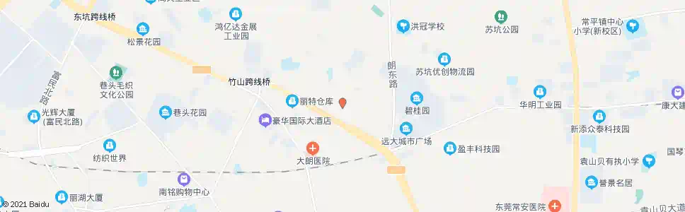 东莞大井头工业区_公交站地图_东莞公交_妙搜公交查询2025