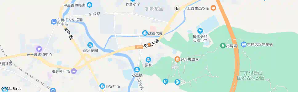 东莞大埔围_公交站地图_东莞公交_妙搜公交查询2025