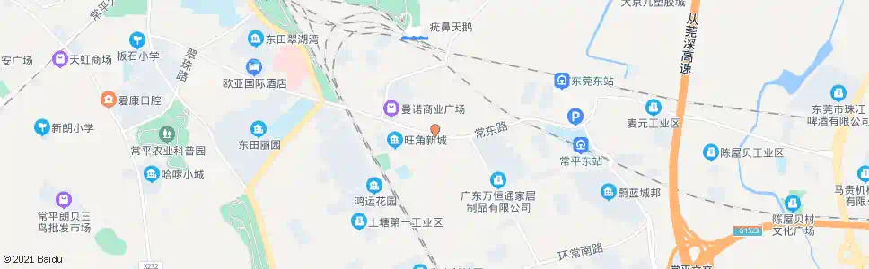 东莞土塘_公交站地图_东莞公交_妙搜公交查询2025