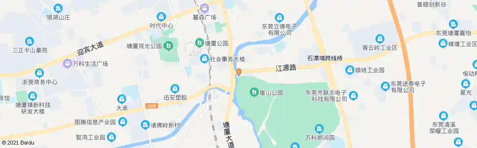 东莞江灏大酒店_公交站地图_东莞公交_妙搜公交查询2025