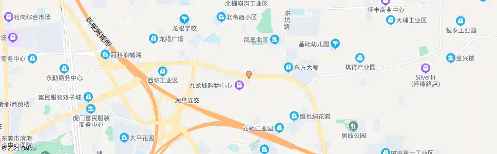 东莞北栅综合市场(S358)_公交站地图_东莞公交_妙搜公交查询2025