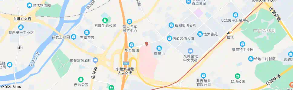 东莞康华医院北_公交站地图_东莞公交_妙搜公交查询2025