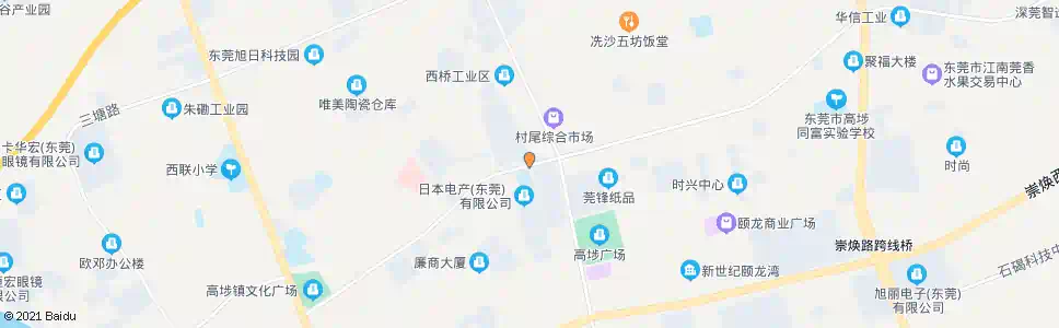 东莞莞潢路口_公交站地图_东莞公交_妙搜公交查询2025