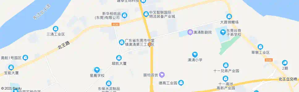 东莞潢涌商城_公交站地图_东莞公交_妙搜公交查询2025