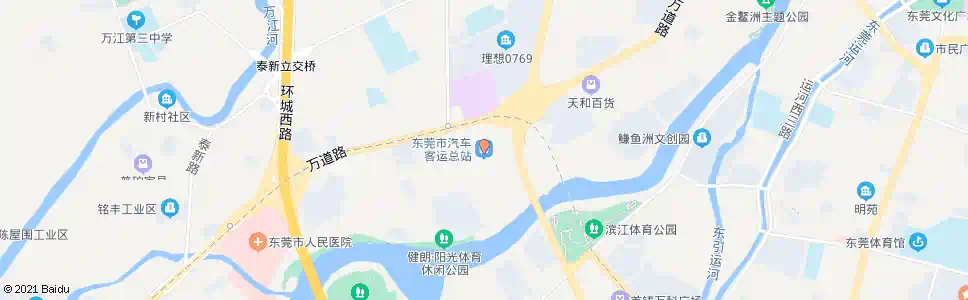 东莞东莞市汽车总站(站外)_公交站地图_东莞公交_妙搜公交查询2025