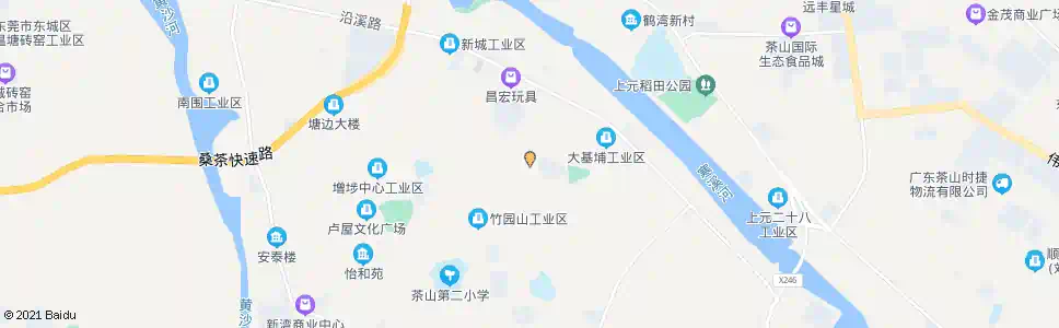 东莞卢边加油站_公交站地图_东莞公交_妙搜公交查询2025