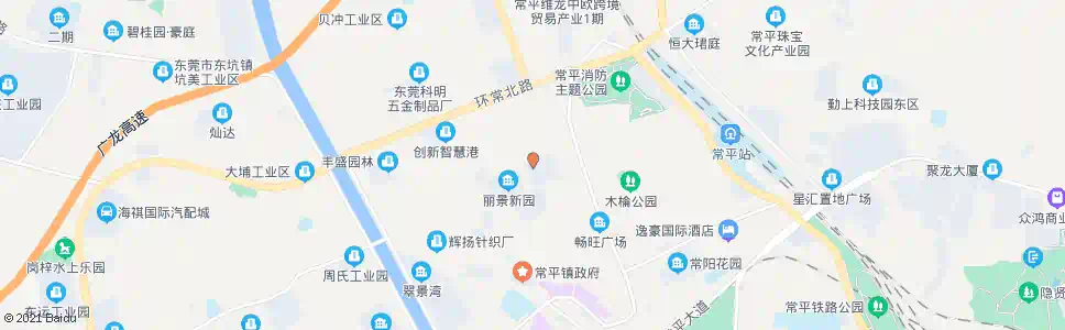 东莞星运花园_公交站地图_东莞公交_妙搜公交查询2025