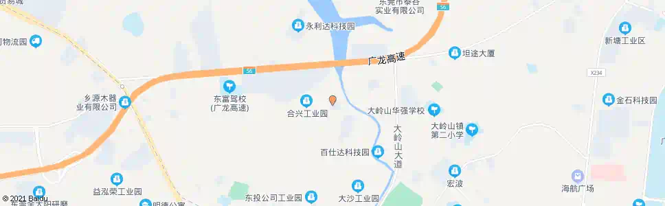 东莞山水电子厂_公交站地图_东莞公交_妙搜公交查询2025