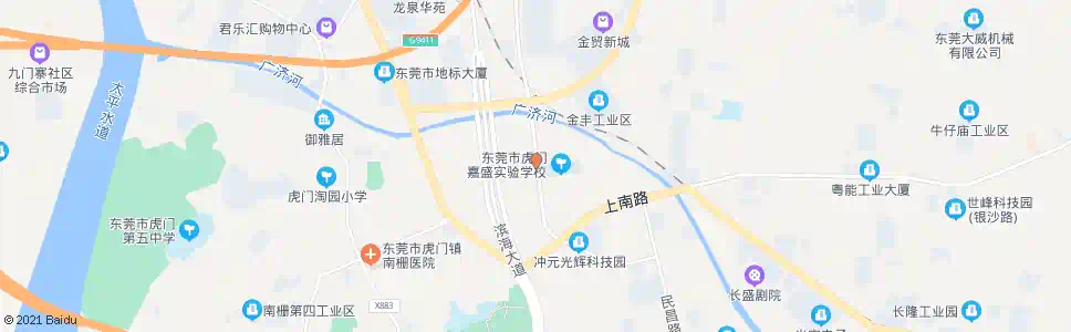 东莞东南商业中心南_公交站地图_东莞公交_妙搜公交查询2025