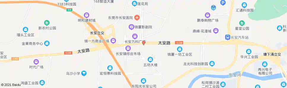 东莞锦厦第二工业区_公交站地图_东莞公交_妙搜公交查询2025