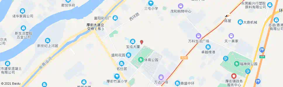东莞聚贤村_公交站地图_东莞公交_妙搜公交查询2025
