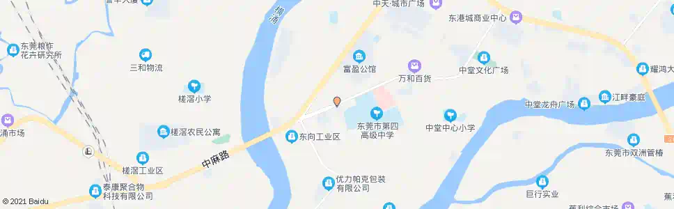 东莞东向路口_公交站地图_东莞公交_妙搜公交查询2025