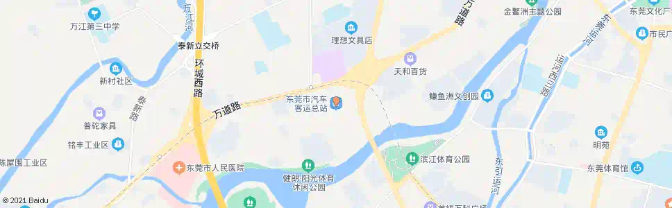 东莞中心客运站_公交站地图_东莞公交_妙搜公交查询2025