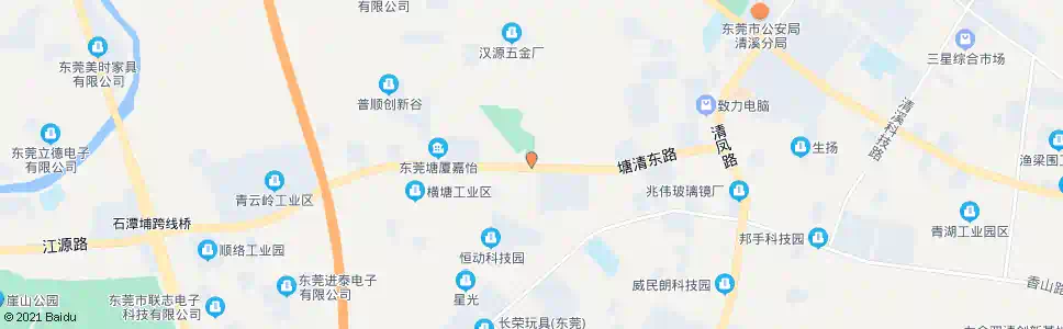 东莞横塘村_公交站地图_东莞公交_妙搜公交查询2025