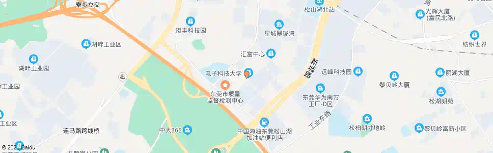 东莞电研院_公交站地图_东莞公交_妙搜公交查询2025