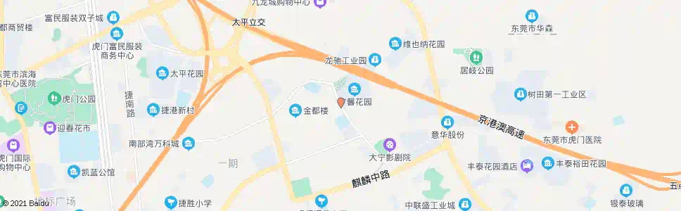 东莞宁馨花园_公交站地图_东莞公交_妙搜公交查询2025