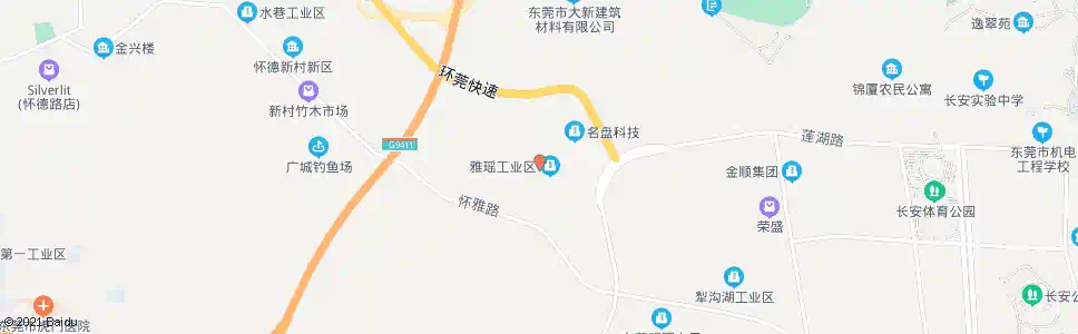 东莞雅瑶_公交站地图_东莞公交_妙搜公交查询2025