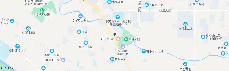 东莞崇威酒店_公交站地图_东莞公交_妙搜公交查询2025