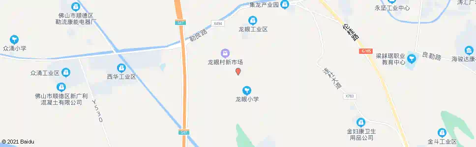 佛山中村军营_公交站地图_佛山公交_妙搜公交查询2025