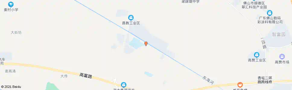 佛山昌教小学总站_公交站地图_佛山公交_妙搜公交查询2025