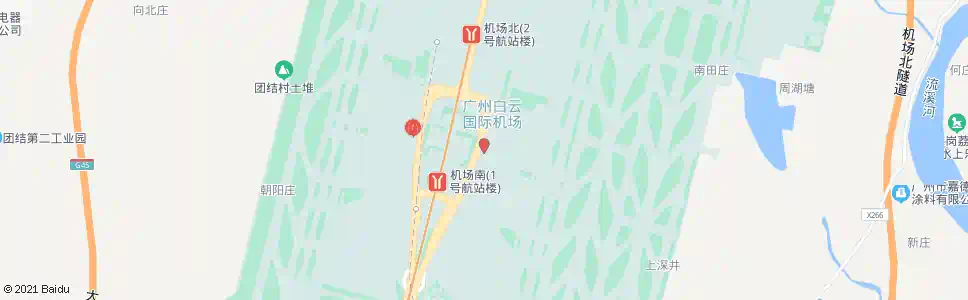 佛山白云机场A区国际到达厅_公交站地图_佛山公交_妙搜公交查询2025