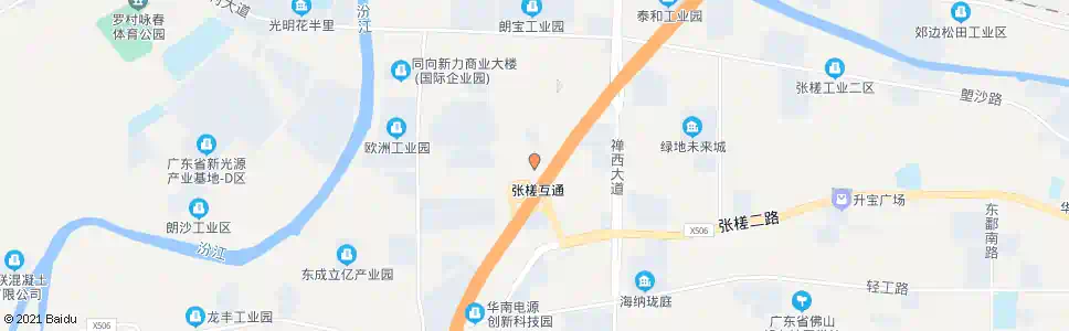 佛山上塱市场_公交站地图_佛山公交_妙搜公交查询2025