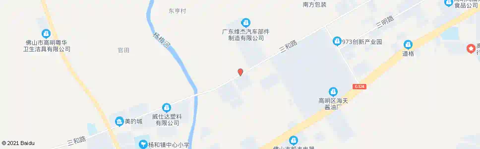 佛山东亨_公交站地图_佛山公交_妙搜公交查询2025